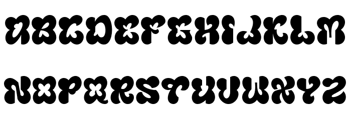Blumebungabloem Font LOWERCASE