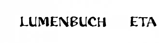Blumenbuch Beta  नि: शुल्क फ़ॉन्ट्स डाउनलोड