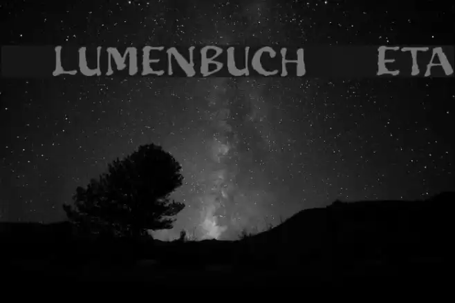 Blumenbuch Beta Font examples