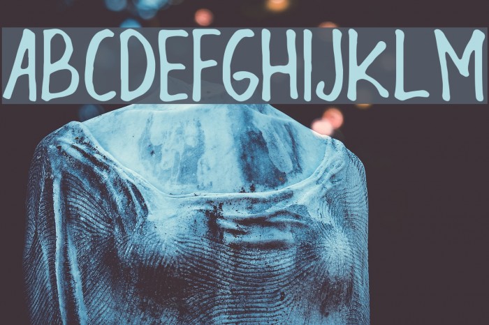 Blunder Sticky Bold Font examples