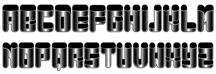 Blunt Messer Regular Font LOWERCASE