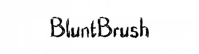 BluntBrush  नि: शुल्क फ़ॉन्ट्स डाउनलोड