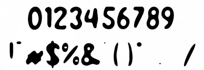 Blur Sight Font OTHER CHARS