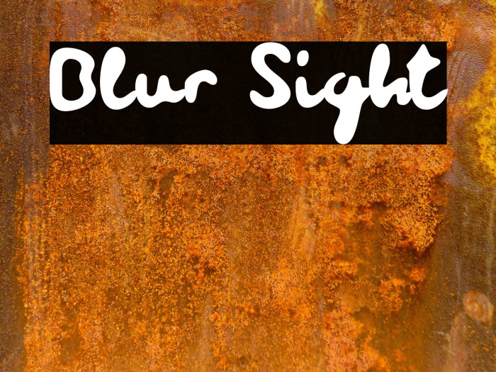 Blur Sight Example 1