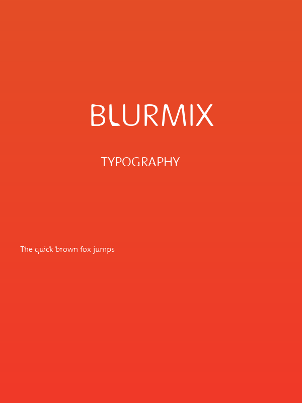 Blurmix Poster