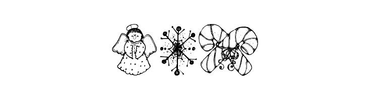 Blu's Holiday Dings  Fuentes Gratis Descargar