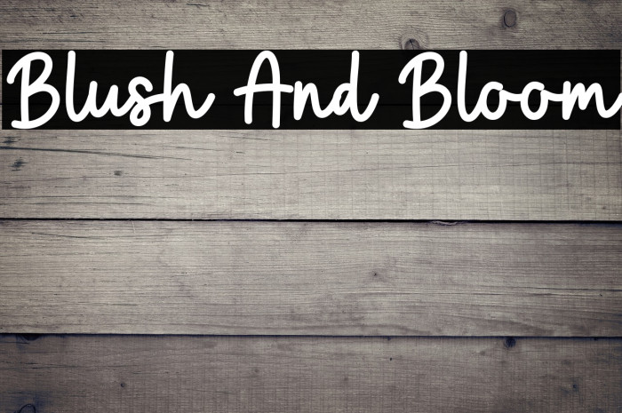 Blush And Bloom Example 2