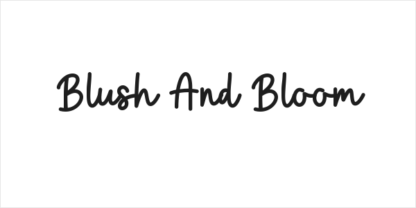 Blush And Bloom Logo