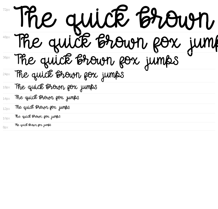 BlushberryScript Waterfall