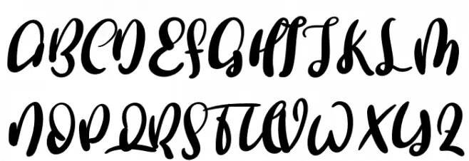 Blushie Demo Font OTHER CHARS