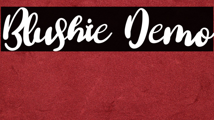 Blushie Demo Example 3