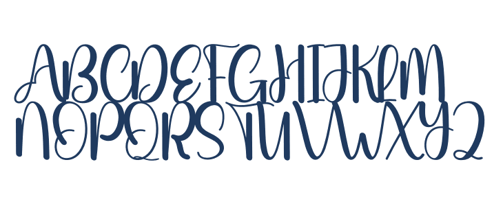 Blustery Uppercase