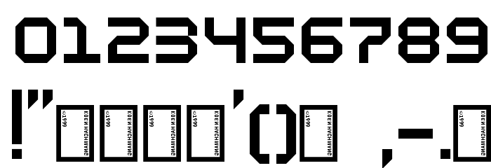 Blutter Font OTHER CHARS
