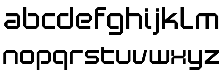 Blutter Font LOWERCASE