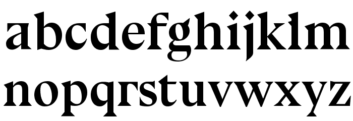Bluu Next Bold Font LOWERCASE