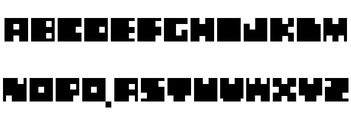blablabla Regular Font LOWERCASE
