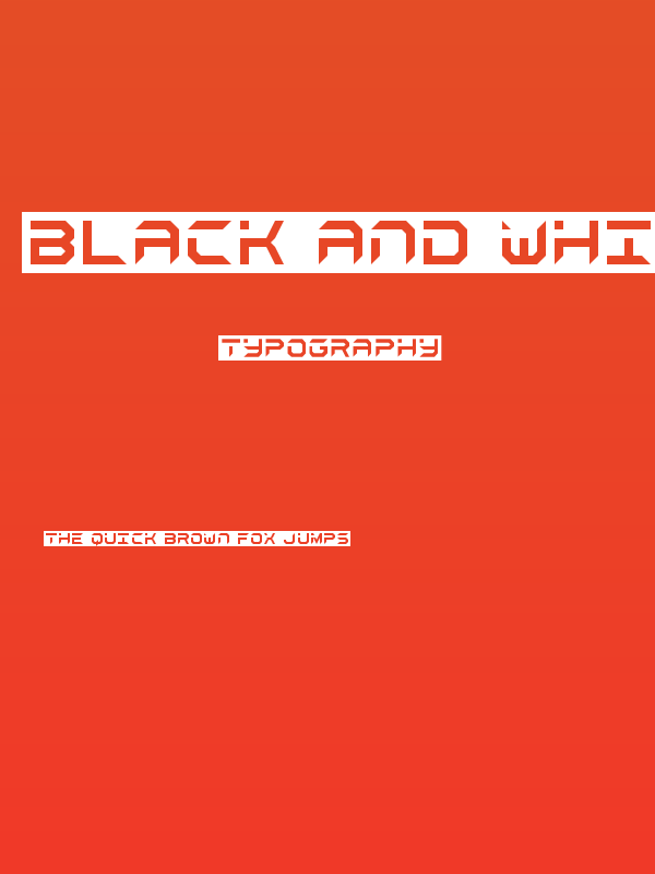 black and white Regular Poster