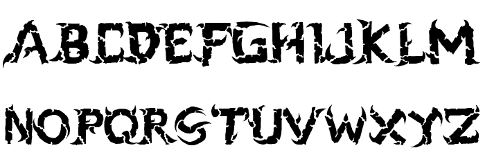 black dogma Font OTHER CHARS