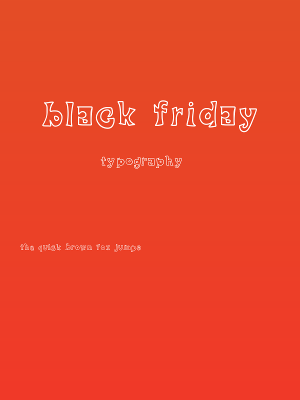 black friday Poster