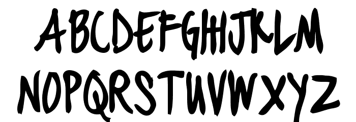 black jacket boys Bold Font LOWERCASE