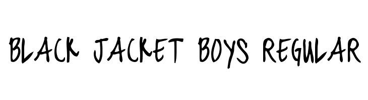 black jacket boys Regular  baixar fontes gratis