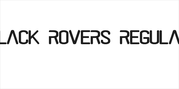 black rovers regular Logo