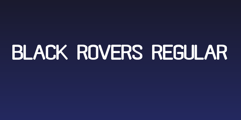 black rovers regular Social Header