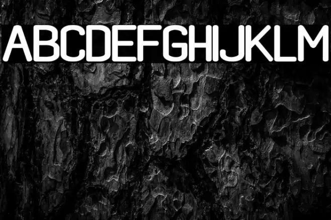 black rovers regular Font examples