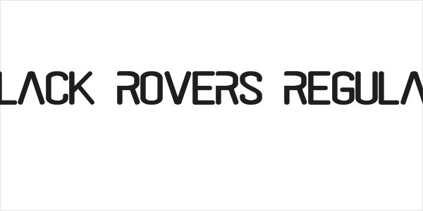 black rovers regular Logo