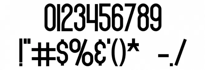 black spoon© ExtraBold Font OTHER CHARS