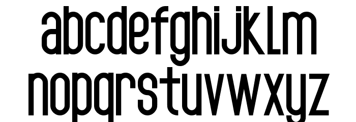 black spoon© ExtraBold Font LOWERCASE