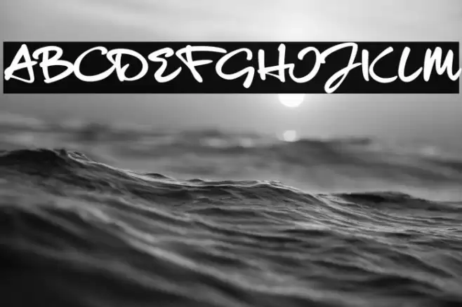 blackHand_TRIAL Font examples