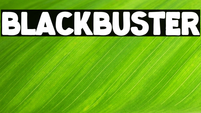 blackbuster Example 2