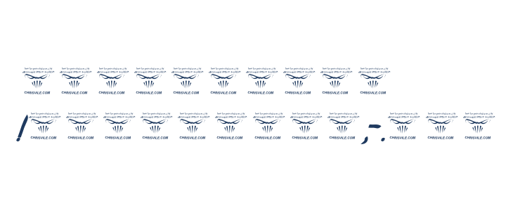 blackjacketboys-BoldItalic Other Characters