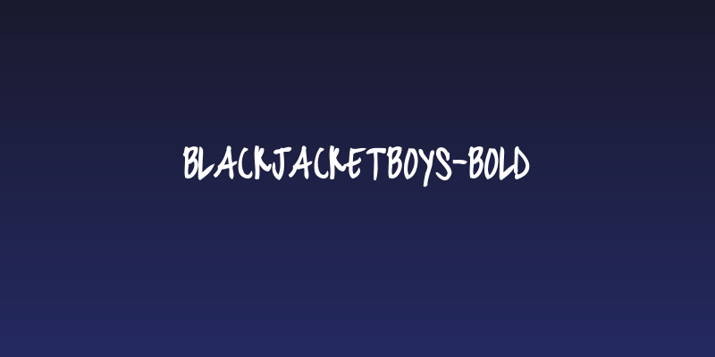 blackjacketboys-Bold Social Header
