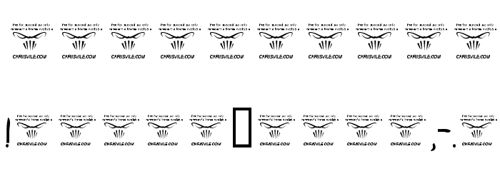 blackjacketboys-Regular Font OTHER CHARS