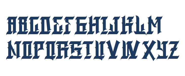 blackmagic Lowercase