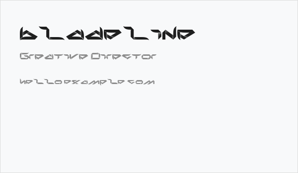 bladeline Business Card