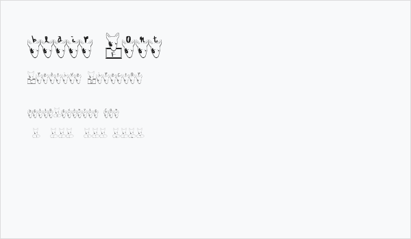 blair Font Business Card