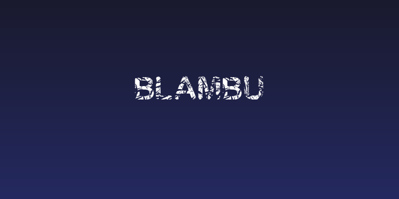 blambu Social Header