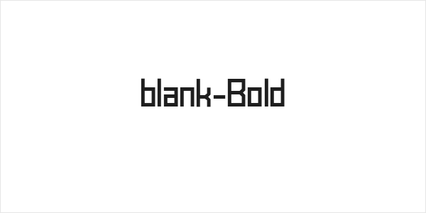 blank-Bold Logo