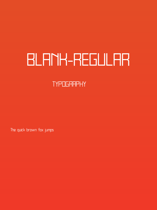 blank-Regular Poster
