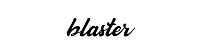 blaster  नि: शुल्क फ़ॉन्ट्स डाउनलोड