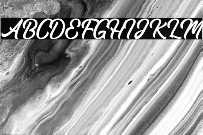 blaster Font examples