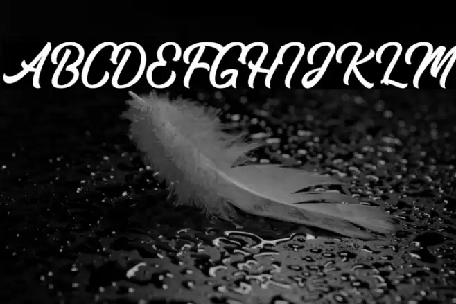 blaster Font examples