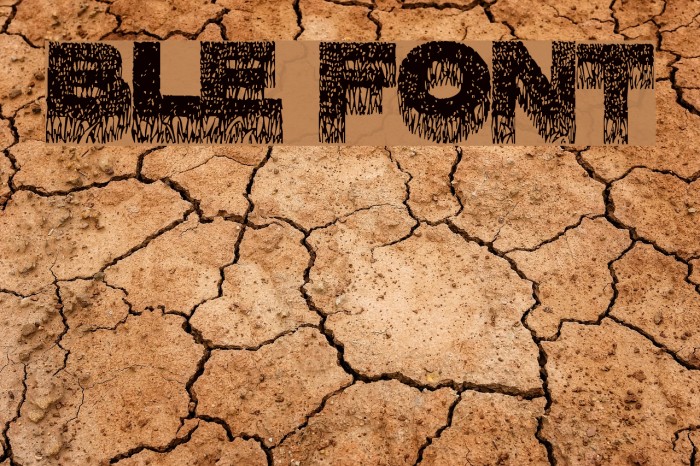 ble Font examples