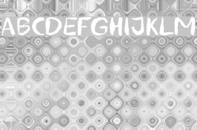 blemished Font examples