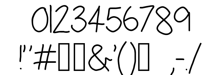 blessed assurance Font OTHER CHARS