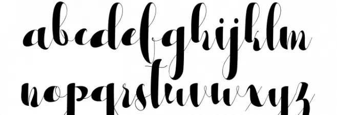 blester Font LOWERCASE