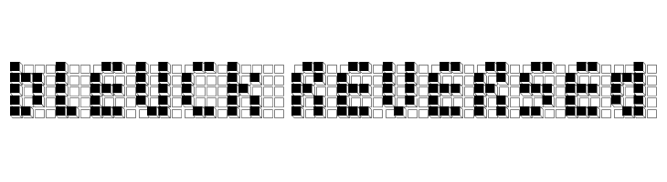 bleuck reversed  font caratteri gratis